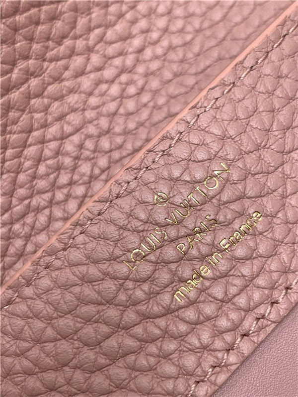 Louis Vuitton CAPUCINES MINI Taurillon/Python Dusty Pink M99731 High