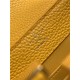 Louis Vuitton CAPUCINES MINI Taurillon Mustard M59709 High