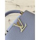 Louis Vuitton CAPUCINES MINI Taurillon Light Blue/Beige M59709 High