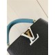 Louis Vuitton CAPUCINES MINI Taurillon Black/Blue M59709 High