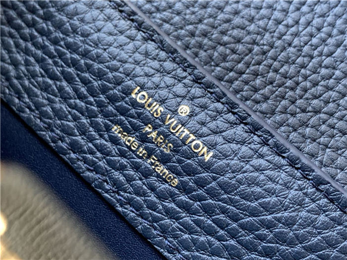 Louis Vuitton CAPUCINES MINI Taurillon Navy M80239 High