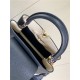 Louis Vuitton CAPUCINES BB Taurillon Navy M59597 High