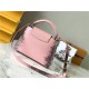 Louis Vuitton CAPUCINES BB Lizard Pink M98177 High