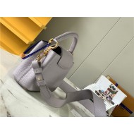 Louis Vuitton CAPUCINES BB Taurillon Lilac M58671 High