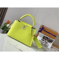 Louis Vuitton CAPUCINES BB Taurillon Lime M59468 High