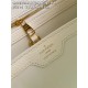 Louis Vuitton CAPUCINES BB Taurillon White M56399 High