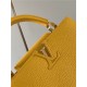 Louis Vuitton CAPUCINES BB Taurillon Mustard M59653 High