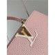 Louis Vuitton CAPUCINES MM Taurillon Pink M59438 High