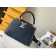 Louis Vuitton CAPUCINES MM Taurillon Navy M59438 High