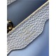 Louis Vuitton CAPUCINES MM Taurillon Light Blue M59516 High