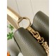 Louis Vuitton CAPUCINES MM Taurillon Olive M59516 High