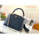 Louis Vuitton CAPUCINES MM Taurillon Navy M59209 High