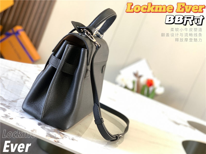 Louis Vuitton LOCKME EVER BB Black High