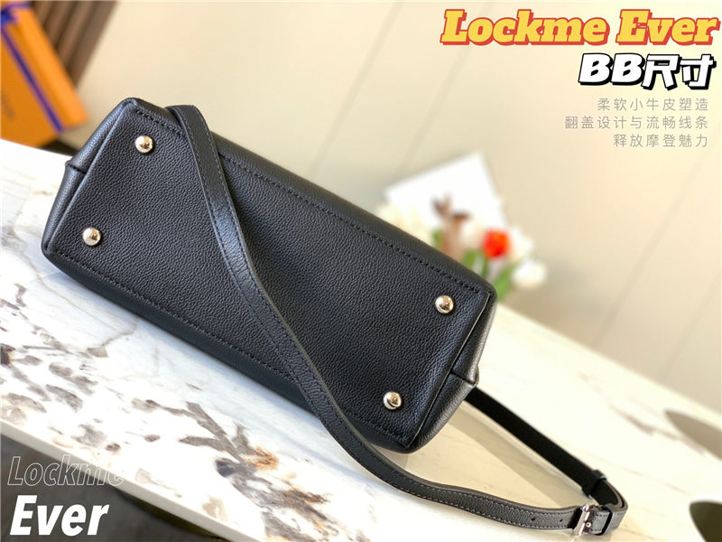 Louis Vuitton LOCKME EVER BB Black High