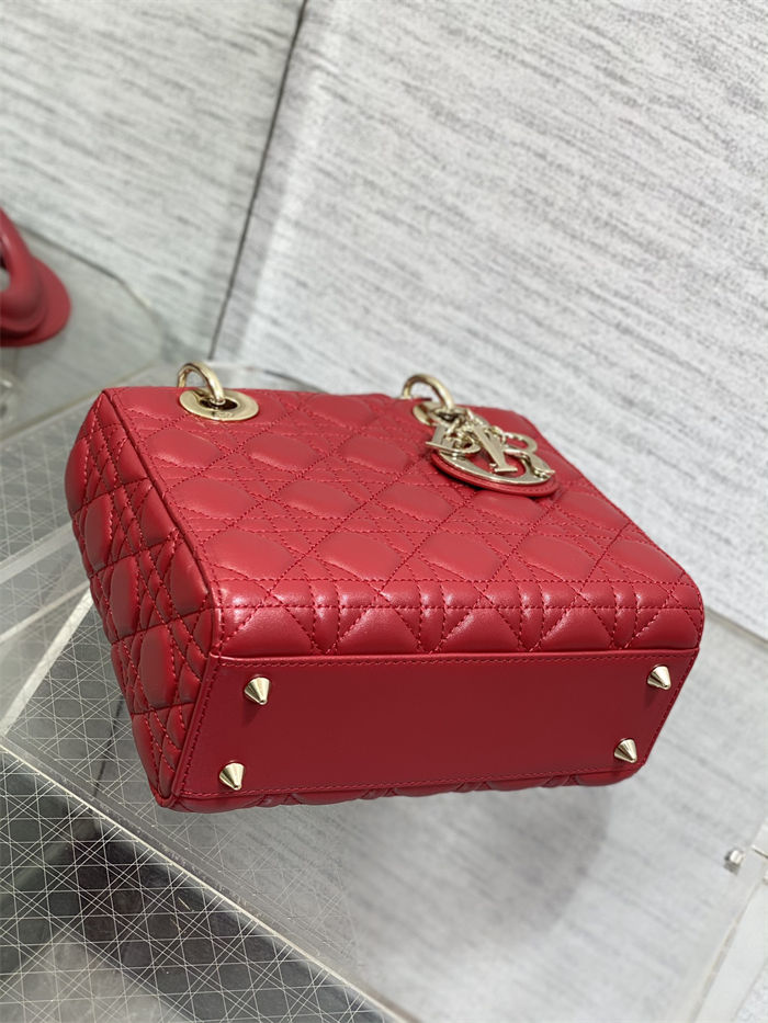 SMALL LADY Dior MY ABCDior BAG Cannage Lambskin High