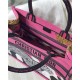 MEDIUM Dior BOOK TOTE Toile de Jouy Zoom Pop Embroidery High