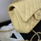 MINI FLAP BAG WITH TOP HANDLE AS2431 Lambskin & Gold-Tone Metal P A