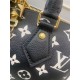 Louis Vuitton SPEEDY BANDOULIÈRE 20 Printed and embossed grained cowhide leather M46088 High