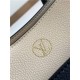 Louis Vuitton ON MY SIDE MM Twist calfskin and Monogram coated canvas M53823 Navy High