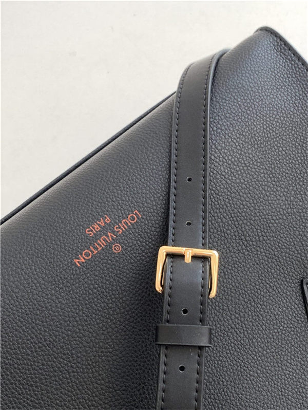 Louis Vuitton ON MY SIDE MM Twist calfskin and Monogram coated canvas M53823 Black High