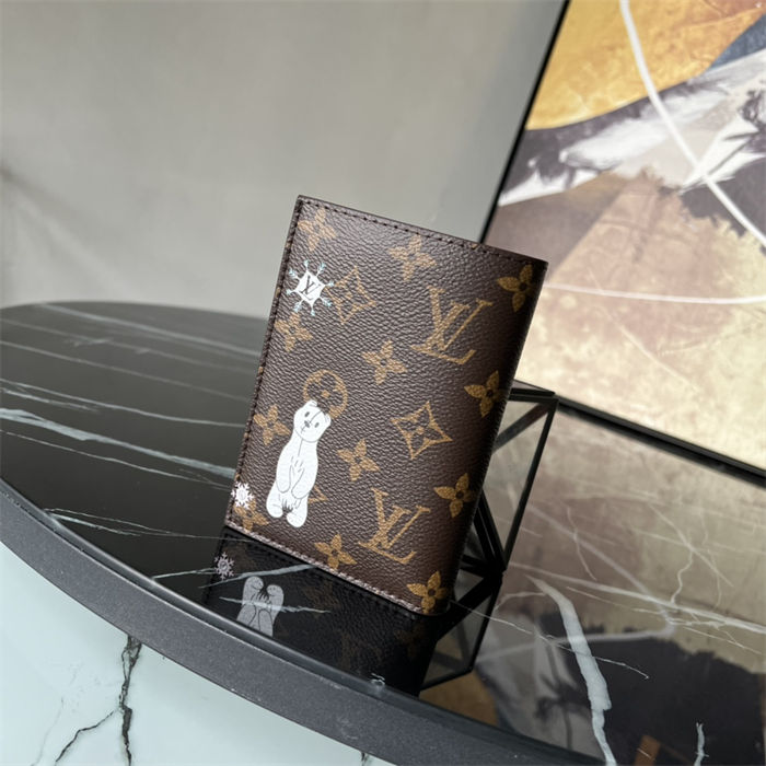 Louis Vuitton PASSPORT COVER Monogram coated canvas M12237 High