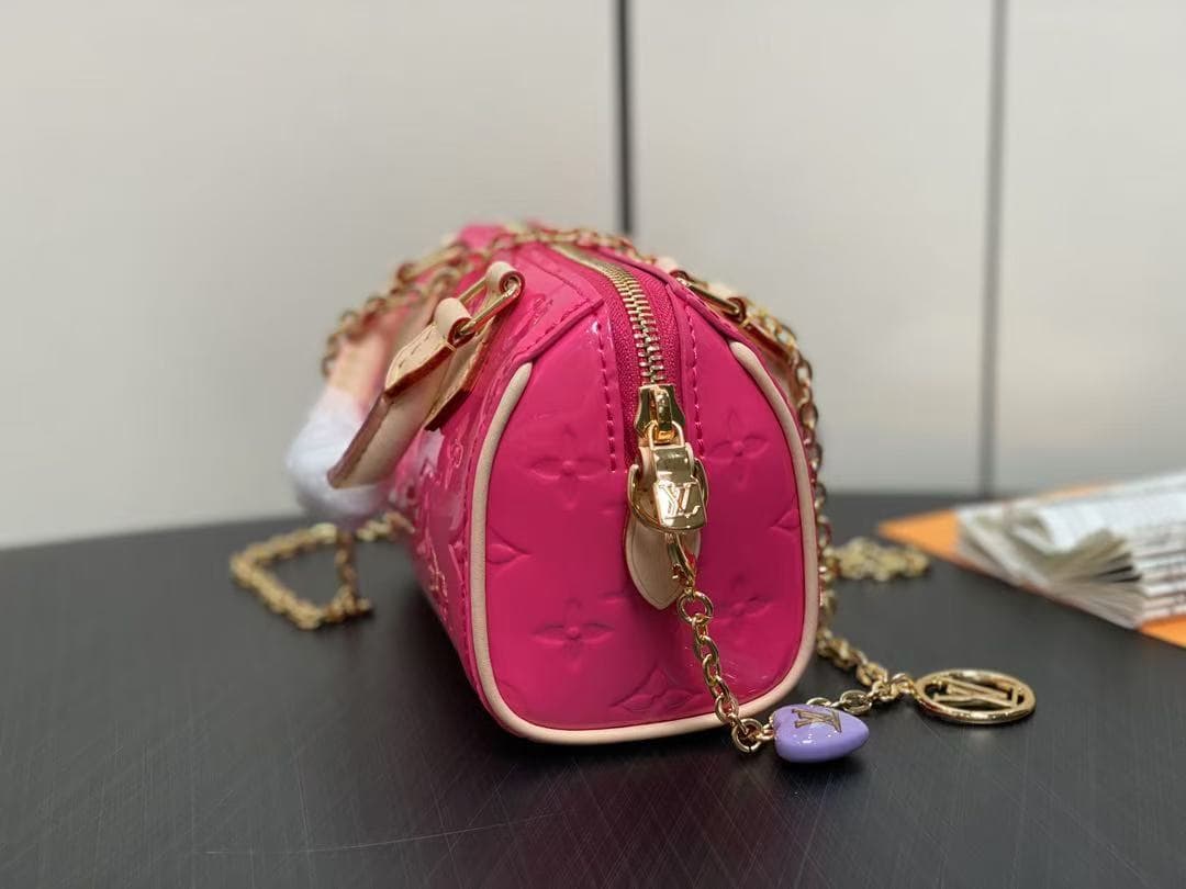 Louis Vuitton Nano Speedy Bag Pink