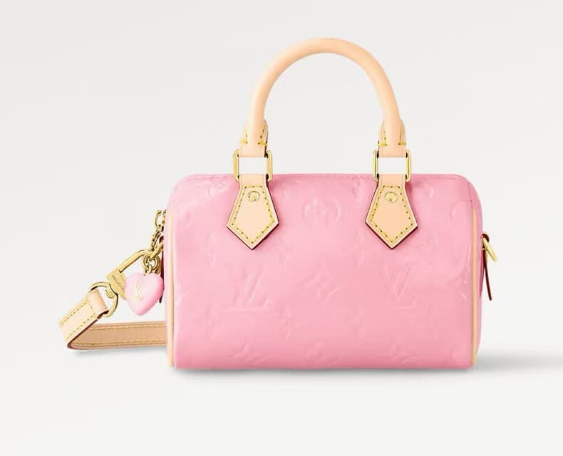 Louis Vuitton Nano Speedy Bag Pink High