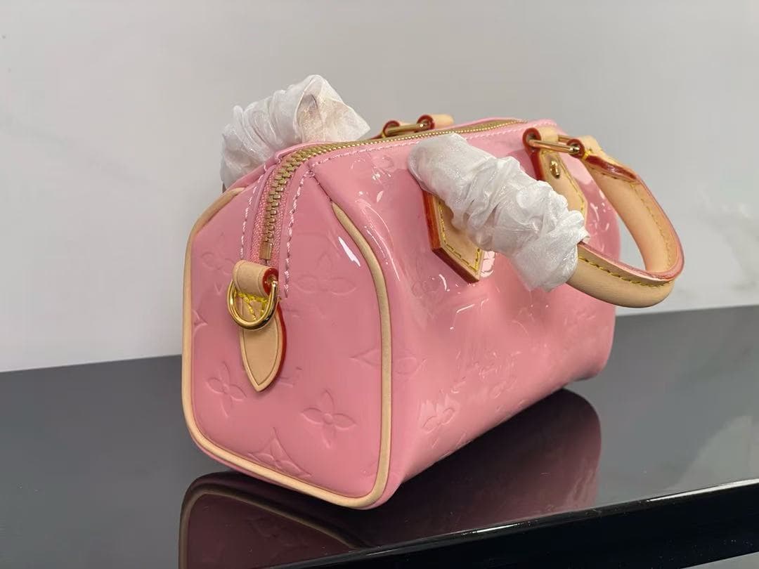 Louis Vuitton Nano Speedy Bag Pink High