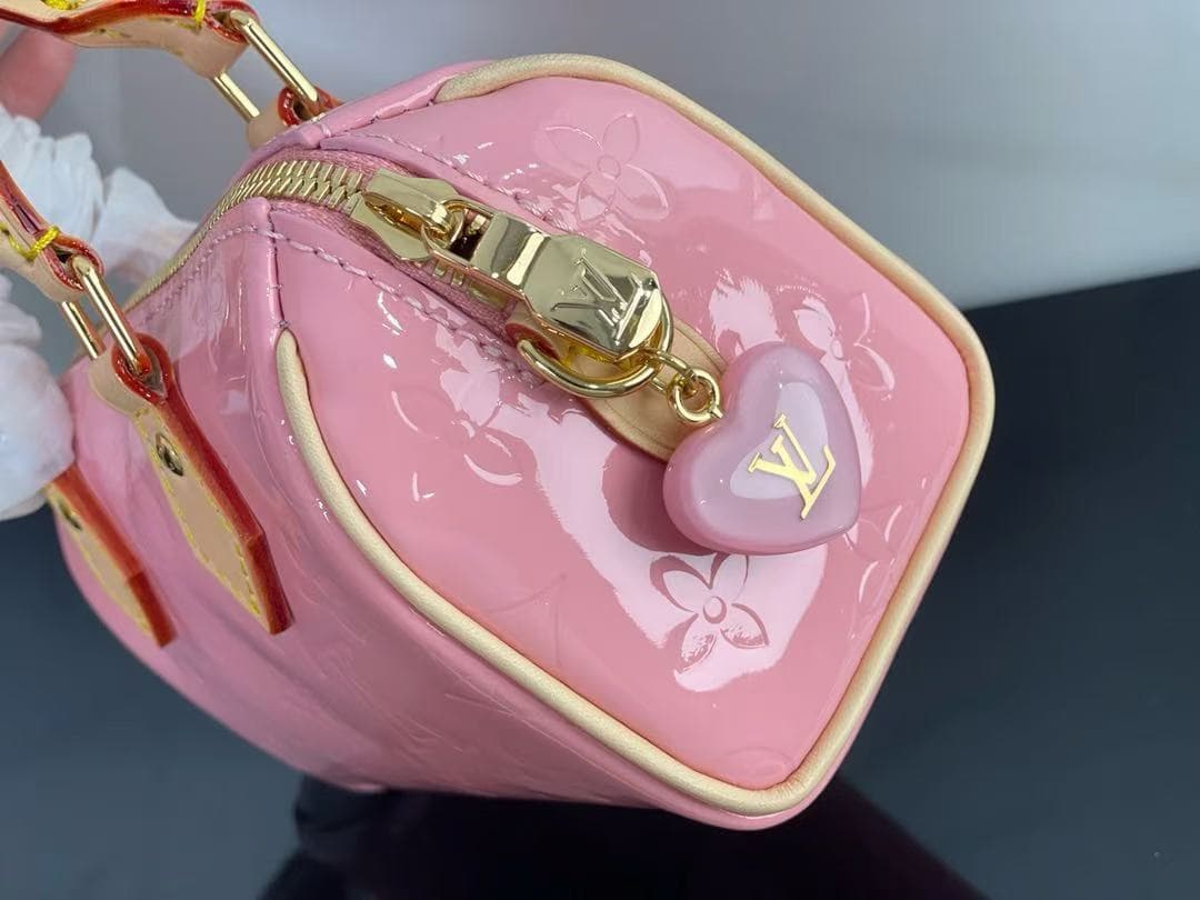 Louis Vuitton Nano Speedy Bag Pink High