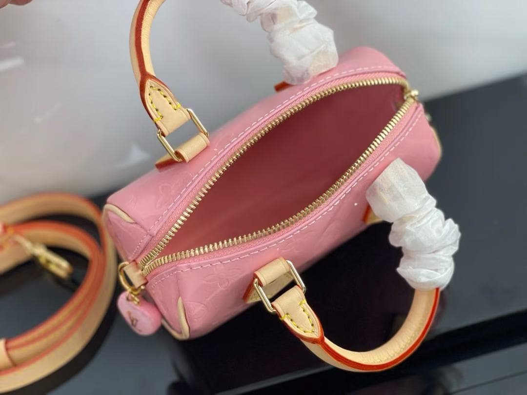 Louis Vuitton Nano Speedy Bag Pink High