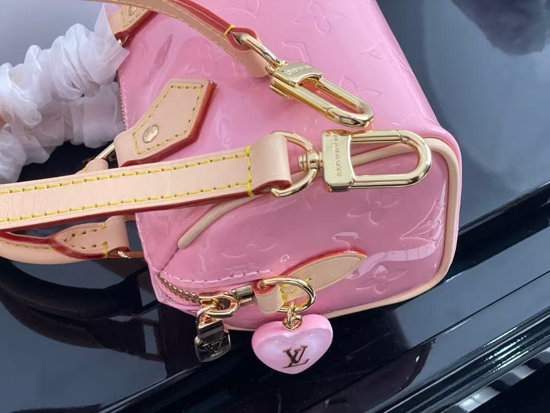 Louis Vuitton Nano Speedy Bag Pink High