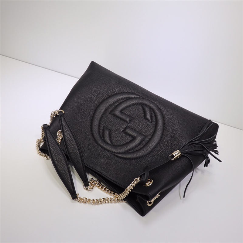 Gucci Soho Chain Shoulder Tote Bag 308982 High