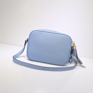 Gucci Soho Small Leather Disco Shoulder Bag 308364 Sky Blue High