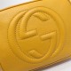 Gucci Soho Small Leather Disco Shoulder Bag 308364 Yellow High