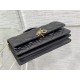 MISS DIOR MINI BAG Cannage Lambskin Black High