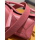 Mini Puzzle bag in satin calfskin Plumrose High