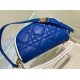 SMALL Dior VIBE Hobo Bag Calfskin Blue High