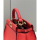 PEEKABOO ICONIC MINI leather bag Orange-Red High