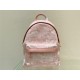 Dior BACKPACK Cotton Canvas with Ivory Toile de Jouy Print Pale Pink High