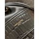 YSL Bucket Bag IN Crocodile High