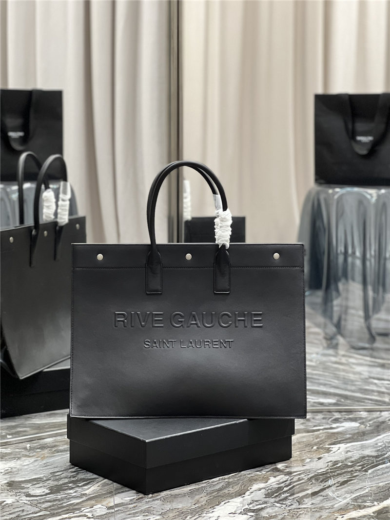 RIVE GAUCHE TOTE BAG IN LEATHER High