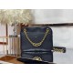 LE MAILLON SMALL CHAIN BAG IN QUILTED LAMBSKIN Black High