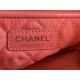 Chanel 22 MEDIUM HANDBAG Shiny Calfskin & Gold-Tone Metal AS3261 Pink High