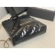 Chanel 22 BACKPACK Shiny Calfskin & Gold-Tone Metal AS3313 Black High