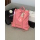 Chanel 22 BACKPACK Shiny Calfskin & Gold-Tone Metal AS3313 Pink High