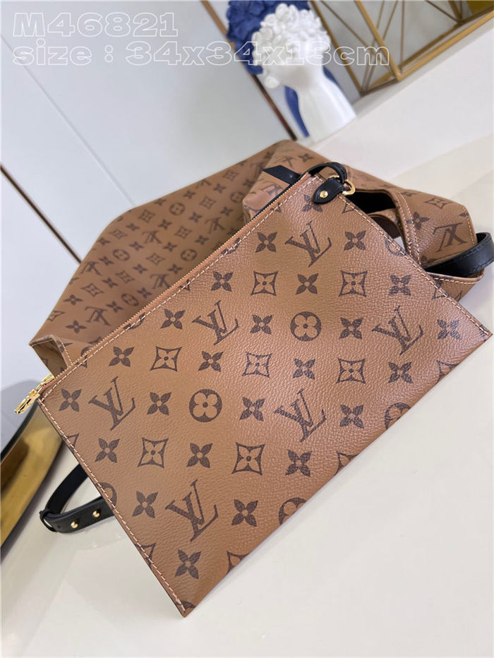 Louis Vuitton Atlantis GM Monogram Reverse coated canvas M46821 High