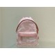 Dior MINI BACKPACK Cotton Canvas with Ivory Toile de Jouy Print Pale Pink High