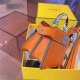 NANO PEEKABOO MAXI HANDLE nappa leather Orange High