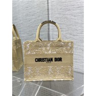 SMALL Dior BOOK TOTE D-Lace Embroidery with Macramé Effect High