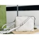 GG Embossed Square Shoulder bag Trunk 626363 White High